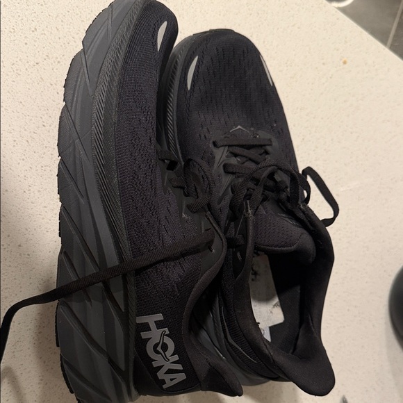 Hoka Shoes - Hoka  Black Athletic Running Shoes
